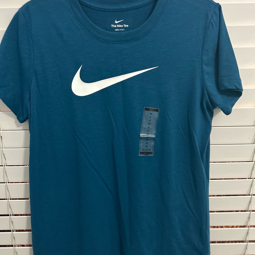 Nike Teal Shirt with Logo